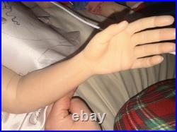 40 Assembled Reborn Toddler 4 year old Girl Nicole by Natali Blick wbox opening