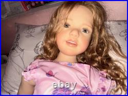 40 Assembled Reborn Toddler 4 year old Girl Nicole by Natali Blick wbox opening