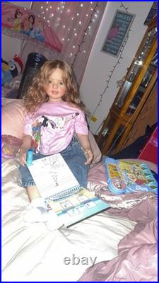 40 Assembled Reborn Toddler 4 year old Girl Nicole by Natali Blick wbox opening