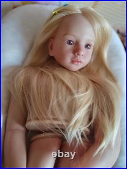 40 Fully Assembled Reborn Dolls Toddler Girl Rooted Hair Handmade Finished Gift