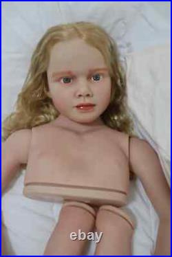 40 Handmade Painted Huge Gabriella Reborn Doll Kit with Cloth Body Connectors 40 Handmade Painted Huge Gabriella Reborn Doll Kit with Cloth Body Connectors