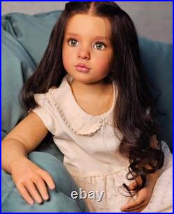 40 Lifelike Reborn Baby Girl Doll Painted Toddler Rebornlove Collector Art Doll
