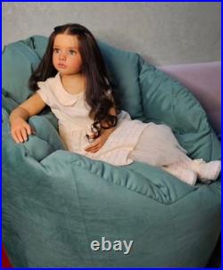 40 Lifelike Reborn Baby Girl Doll Painted Toddler Rebornlove Collector Art Doll