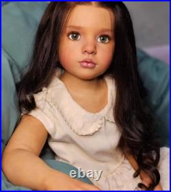 40 Lifelike Reborn Baby Girl Doll Painted Toddler Rebornlove Collector Art Doll