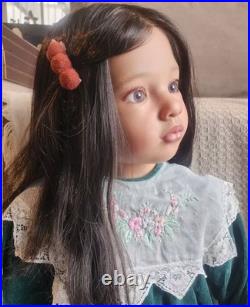 40in Realistic Handmade Reborn Doll Toddler Aloenka Rooted Hair Unassembled Gift