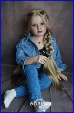 40inch Fully Assembeld Reborn Doll Rebornlove Girl Toddler DIY Toy Gift Art Doll