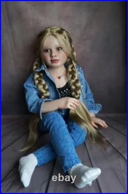 40inch Fully Assembeld Reborn Doll Rebornlove Girl Toddler DIY Toy Gift Art Doll
