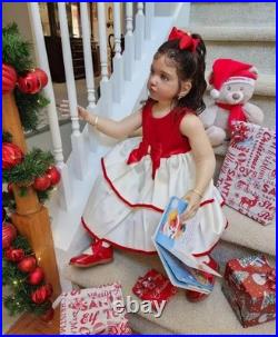 40inch Lifelike Painted Reborn Doll Kits Toddler Girl Rooted Hair Birthday Gift