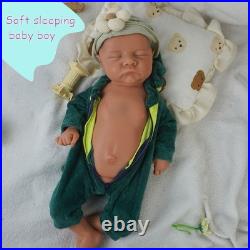 44cm Reborn doll, silicone doll, handmade, crafts, children's toys, gifts