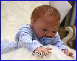 46cm/18 Handmade Reborn Baby Doll Girl Newborn Lifelike Soft Vinyl silicone