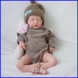 46cm silicone doll silicone reborn doll handmade whshable toys gifts crafts