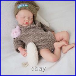 46cm silicone doll silicone reborn doll handmade whshable toys gifts crafts