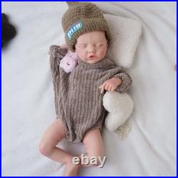 46cm silicone doll silicone reborn doll handmade whshable toys gifts crafts