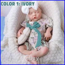 46cm silicone doll silicone reborn doll handmade whshable toys gifts crafts