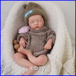 46cm silicone doll silicone reborn doll handmade whshable toys gifts crafts