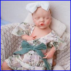 46cm silicone doll silicone reborn doll handmade whshable toys gifts crafts