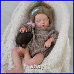 46cm silicone doll silicone reborn doll handmade whshable toys gifts crafts