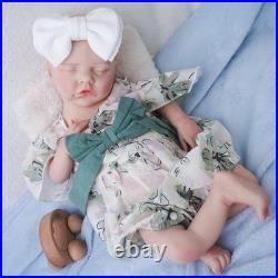 46cm silicone doll silicone reborn doll handmade whshable toys gifts crafts
