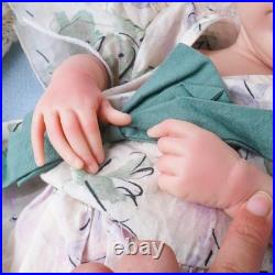 46cm silicone doll silicone reborn doll handmade whshable toys gifts crafts