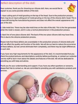46cm silicone doll silicone reborn doll handmade whshable toys gifts crafts