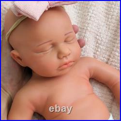 47cm silicone doll silicone reborn doll handmade whshable toys gifts crafts