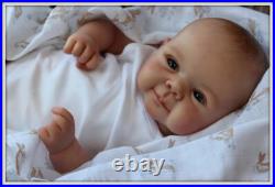 49CM Reborn Baby Doll Juliette Lifelike 3D Skin Real Touch Gift HandPainted Hair