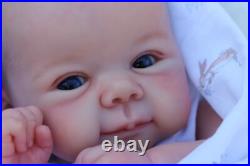 49CM Reborn Baby Doll Juliette Lifelike 3D Skin Real Touch Gift HandPainted Hair