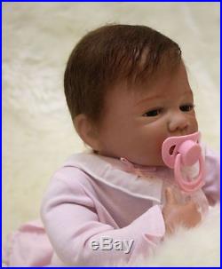 49cm/20 Handmade Lifelike Newborn Reborn Baby Soft Vinyl silicone doll/ YDK-2
