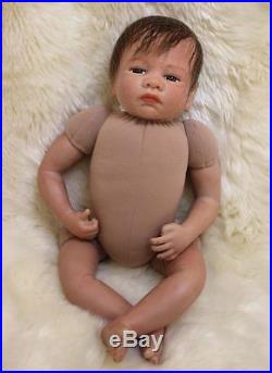 49cm/20 Handmade Lifelike Newborn Reborn Baby Soft Vinyl silicone doll/ YDK-2