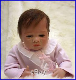 49cm/20 Handmade Lifelike Newborn Reborn Baby Soft Vinyl silicone doll/ YDK-2