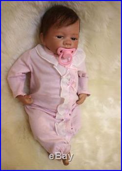 49cm/20 Handmade Lifelike Newborn Reborn Baby Soft Vinyl silicone doll/ YDK-2