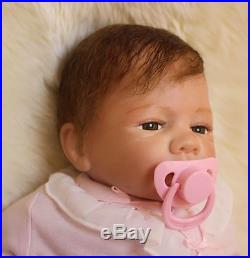 49cm/20 Handmade Lifelike Newborn Reborn Baby Soft Vinyl silicone doll/ YDK-2