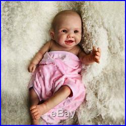 50cm Full Body Waterproof Silicone Vinyl Reborn Baby Doll Newborn Girl Xmas Gift