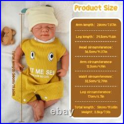 50cm silicone boy doll silicone reborn doll handmade whshable toys gifts crafts