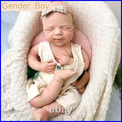 50cm silicone boy doll silicone reborn doll handmade whshable toys gifts crafts