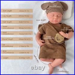 52cm Reborn doll, silicone doll, handmade, crafts, children's toys, gifts