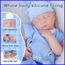 52cm Reborn doll, silicone doll, handmade, crafts, children's toys, gifts