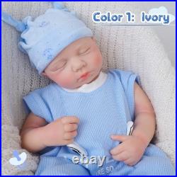 52cm Reborn doll, silicone doll, handmade, crafts, children's toys, gifts