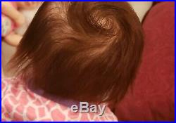 AAOK Reborn Doll Baby Girl Brown Hair