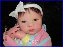 AAOK Reborn Doll Baby Girl Brown Hair