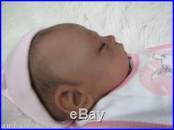 AA BI RACIAL ETHNIC KAYA COMPLETE REBORN BABY DOLL EVA HELLAND & SUNBEAMBABIES