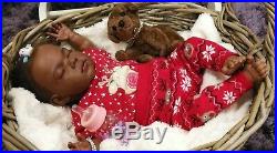 AA ETHNIC Reborn baby GIRL lifelike child friendly reborn doll