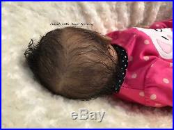 AA Ethnic Biracial Reborn Baby Doll Gemma By Donna Rubert