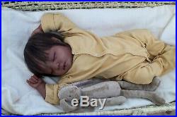 AA black Reborn baby lifelike art doll Johanna prototype Quality SOLD OUT Cute