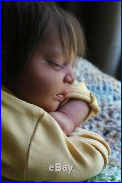 AA black Reborn baby lifelike art doll Johanna prototype Quality SOLD OUT Cute AA black Reborn baby lifelike art doll Johanna prototype Quality SOLD OUT Cute