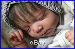 AA black Reborn baby lifelike art doll Johanna prototype Quality SOLD OUT Cute AA black Reborn baby lifelike art doll Johanna prototype Quality SOLD OUT Cute