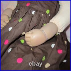 ADG Reborn Doll Sandy Open Mouth Smiling Weighted Realistic Cloth Body 22in