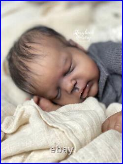 ALEXIS by Cassie brace! PROTOTYPE quality Reborn Lifelike Doll AA/biracial OOAK