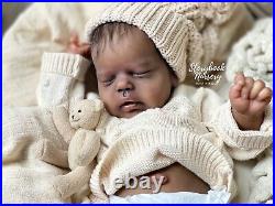 ALEXIS by Cassie brace! PROTOTYPE quality Reborn Lifelike Doll AA/biracial OOAK