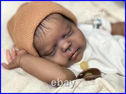 ALEXIS by Cassie brace! PROTOTYPE quality Reborn Lifelike Doll AA/biracial OOAK